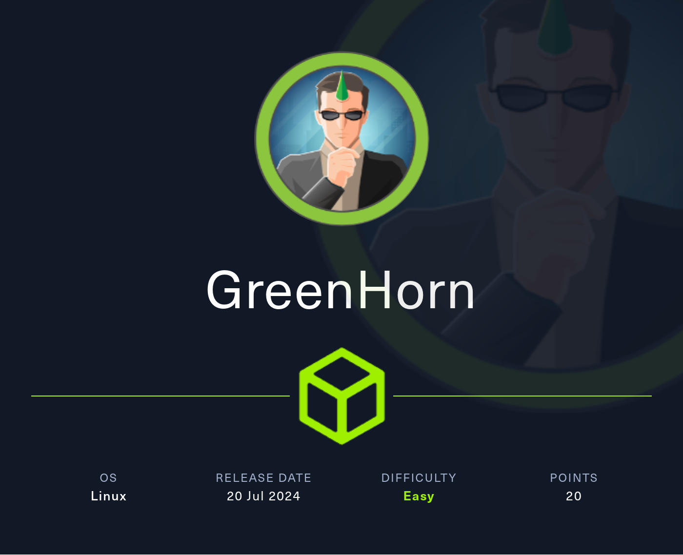 GreenHorn (EASY) - HTB Writeup